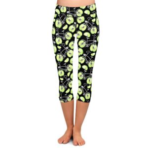 Apple Bicycle Capri Leggings