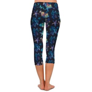 Aqua Marine Capri Leggings