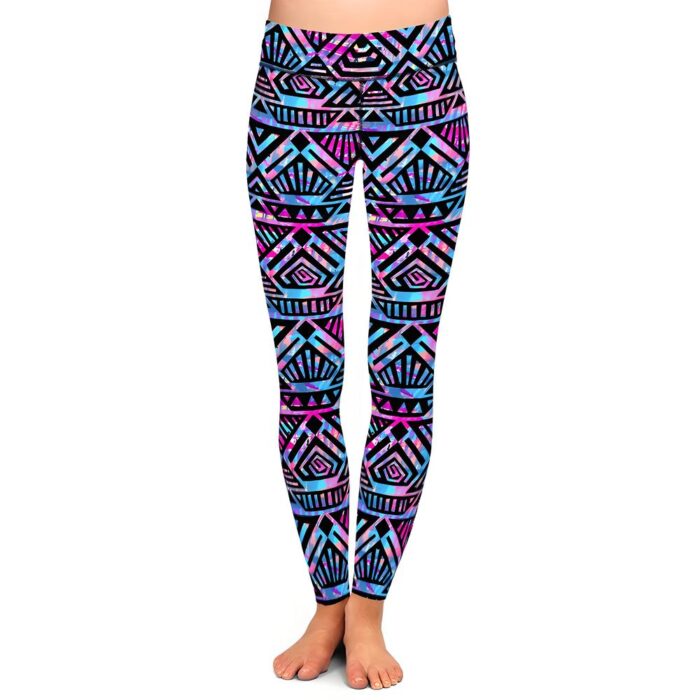 Aztec Neon Leggings