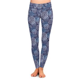 Blue Glimmer Leggings