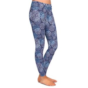Blue Glimmer Leggings