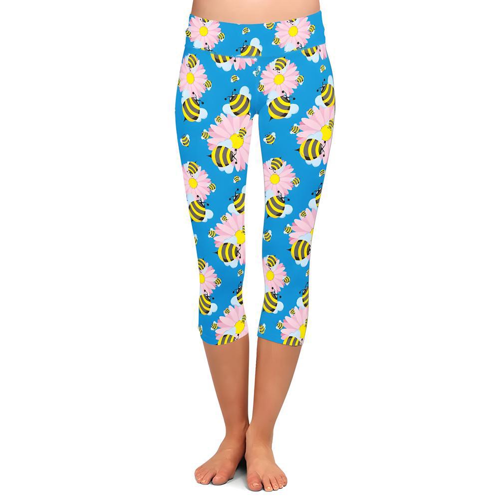 Busy Bee Capri Leggings