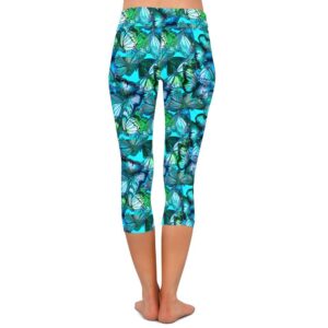 Butterfly Bliss Capri Leggings