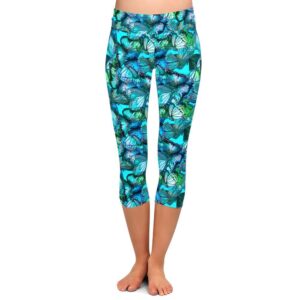 Butterfly Bliss Capri Leggings