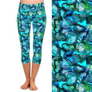 Butterfly Bliss Capri Leggings