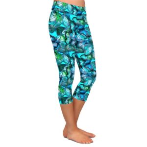 Butterfly Bliss Capri Leggings
