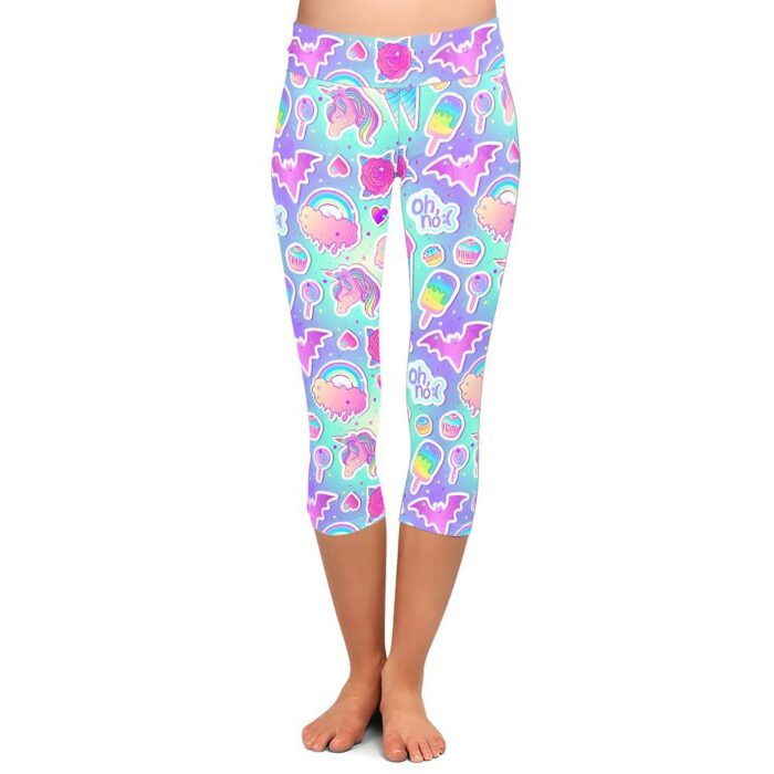 Candyland Capri Leggings