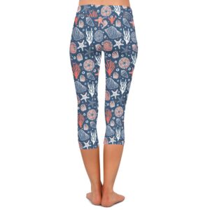 Coral Reef Capri Leggings