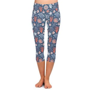 Coral Reef Capri Leggings
