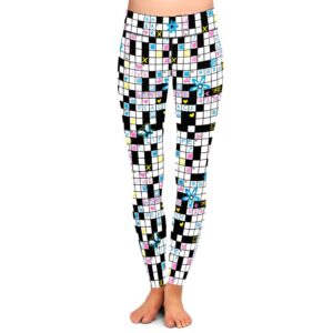 Crossword Puzzle Leggings