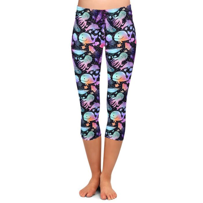 Deep Sea Capri Leggings