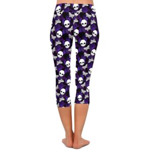 Fallen Wings Capri Leggings