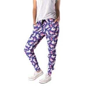 Floral Unicorn Joggers