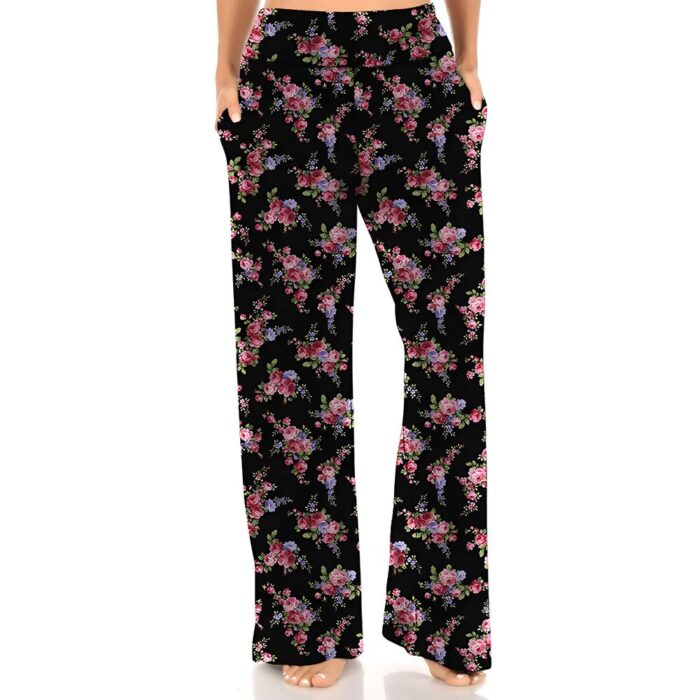 Florienna Wide-Leg Leggings