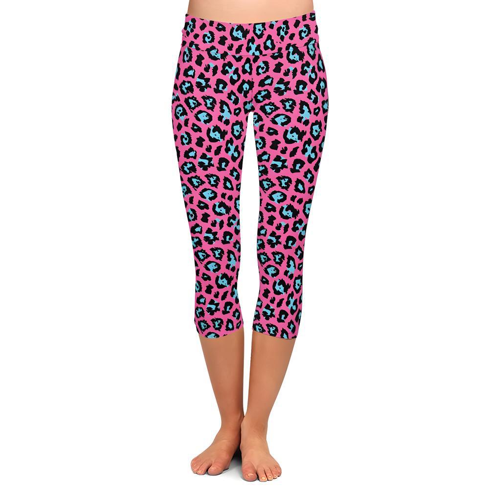 Funky Feline Capri Leggings