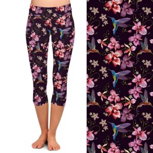 Hummingbird Capri Leggings