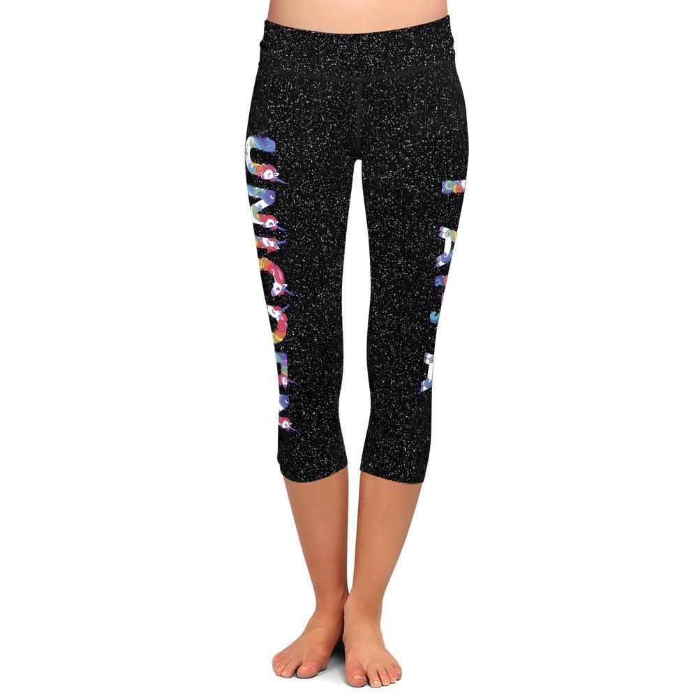 I Am A Unicorn Capri Leggings
