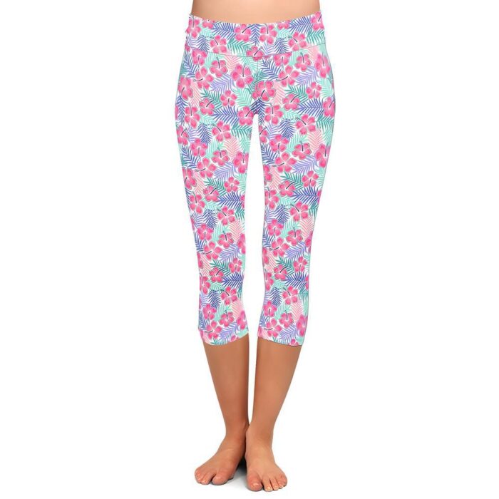 Island Escape Capri Leggings