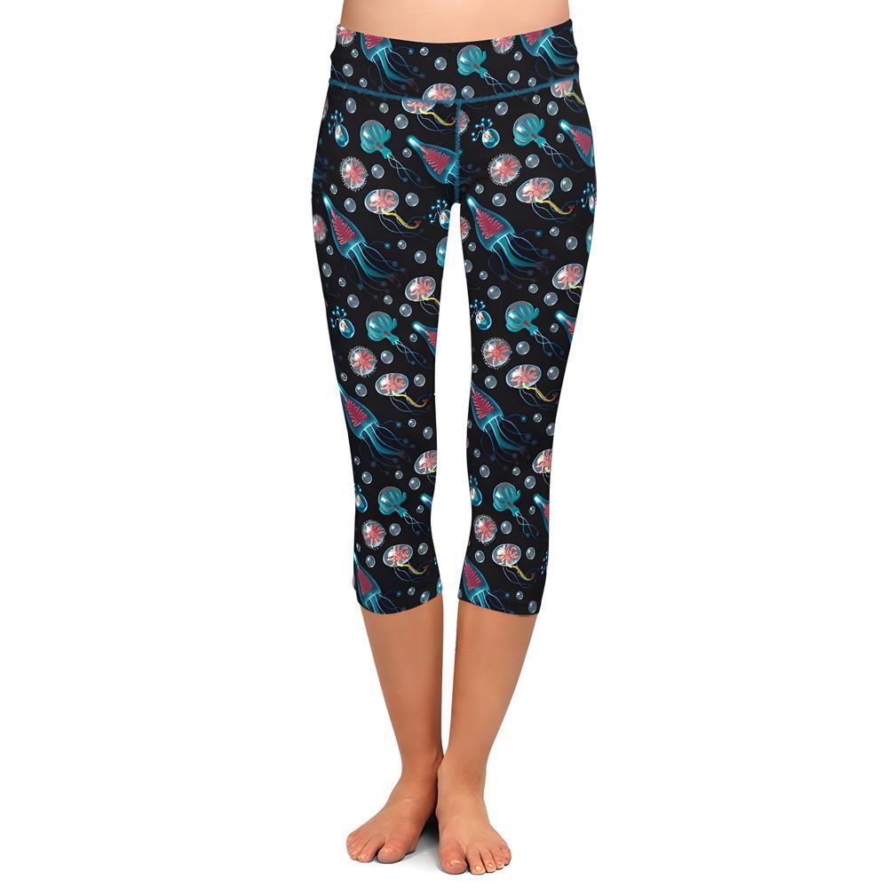 Jelly Glow Capri Leggings