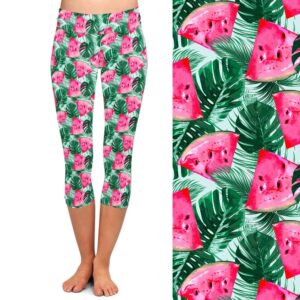Juicy Jungle Capri Leggings