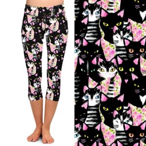 Kitty Rose Capri Leggings