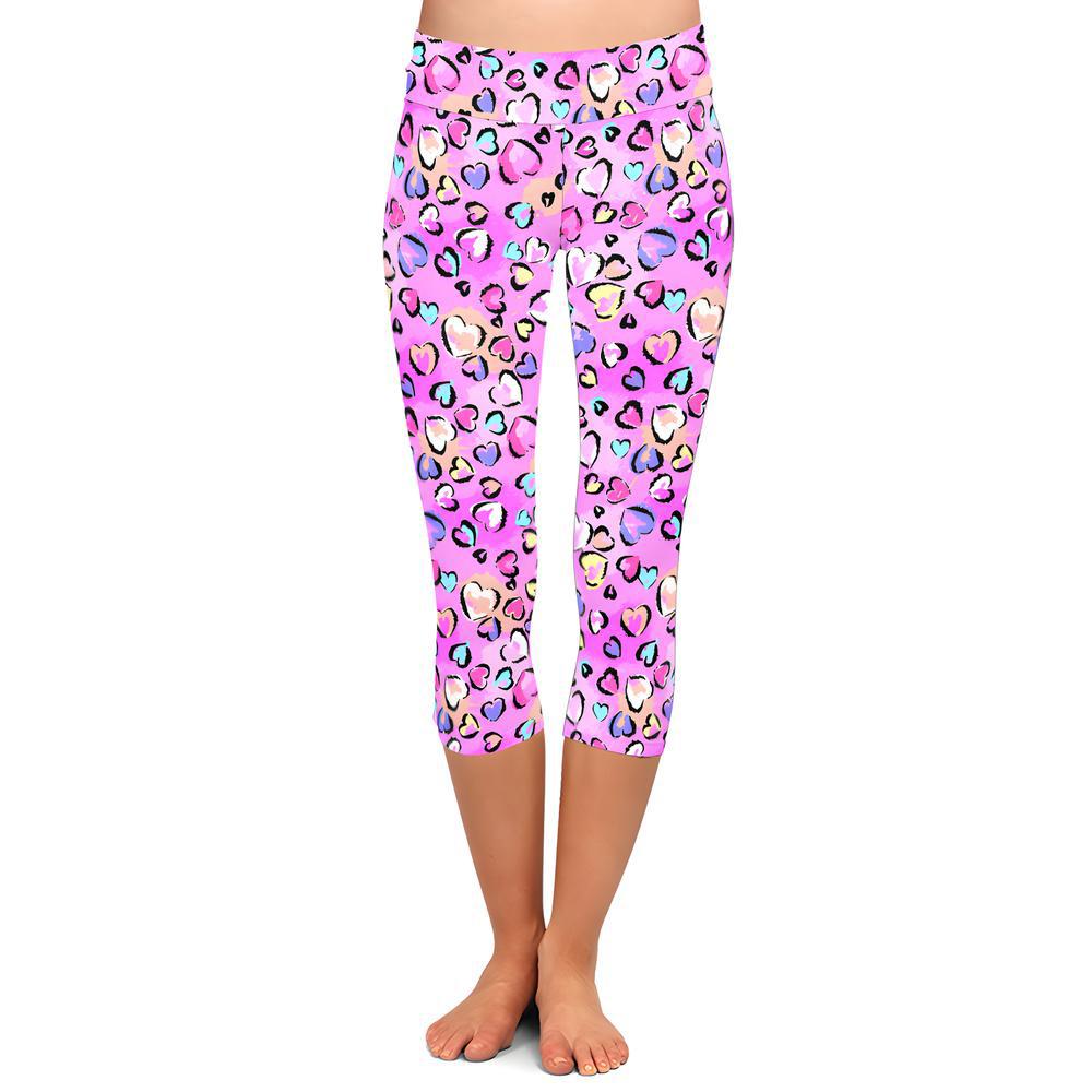 Love Spots Capri Leggings