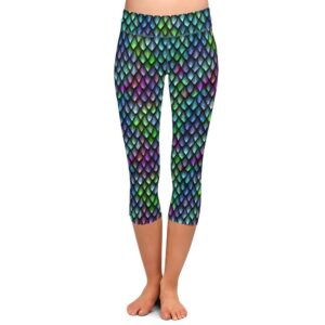 Mermaid Capri Leggings