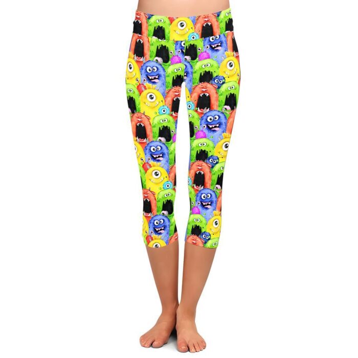Monster Mash Capri Leggings