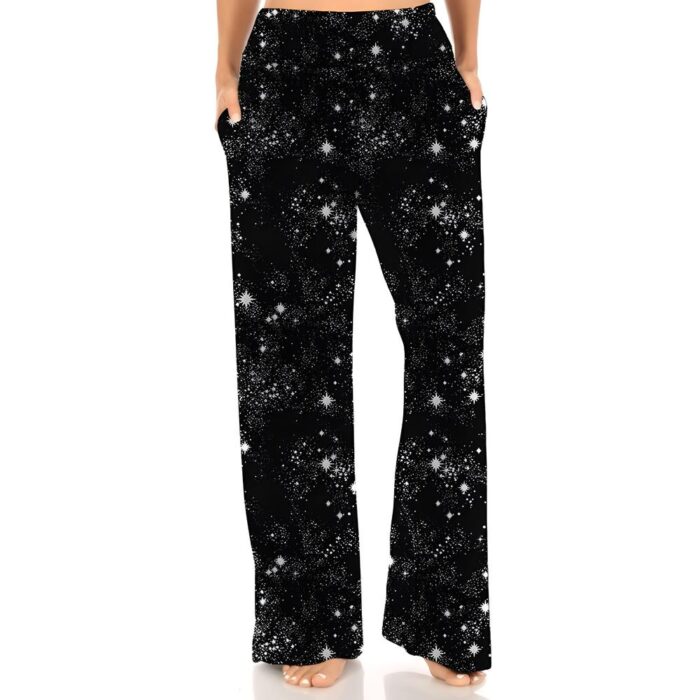 Nightscape Wide-Leg Leggings