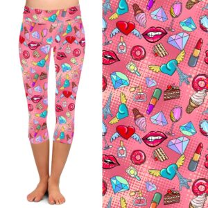 Popart Capri Leggings