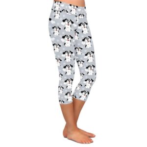 Puppy Heart Capri Leggings