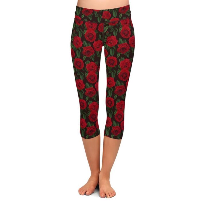 Rosebud Capri Leggings