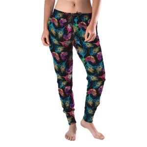 Royal Feathers Joggers