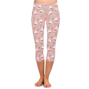 Sail Away Capri Leggings