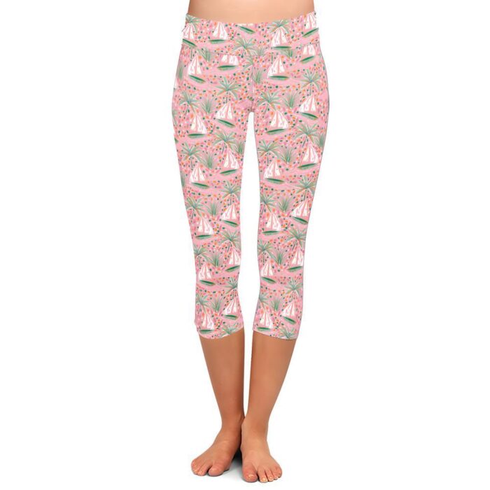 Sail Away Capri Leggings