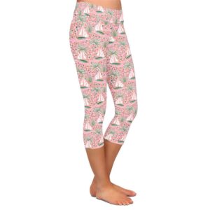 Sail Away Capri Leggings