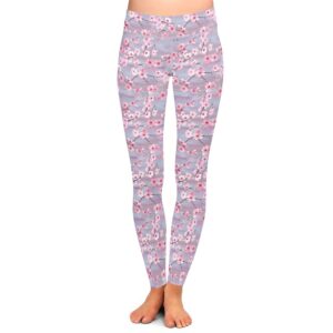 Sakura Floral Leggings