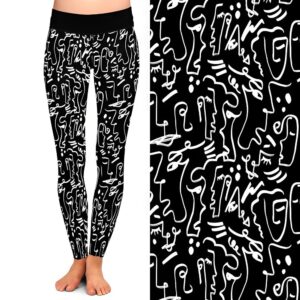 Scribble Leggings
