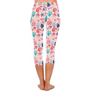 Sea Life Capri Leggings