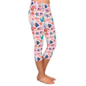 Sea Life Capri Leggings