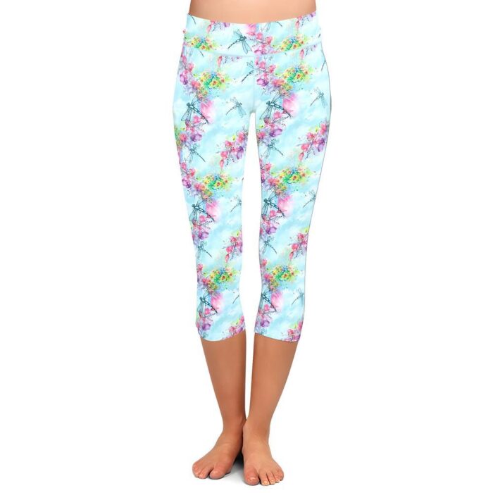 Sky Dancers Capri Leggings