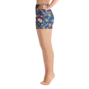 Starlit Flora Biker Shorts