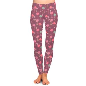Strawberry Flamingo Leggings