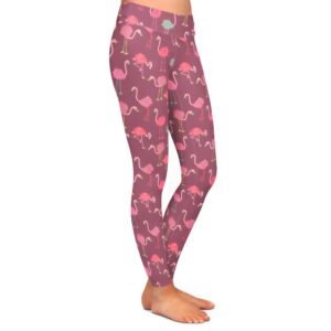 Strawberry Flamingo Leggings