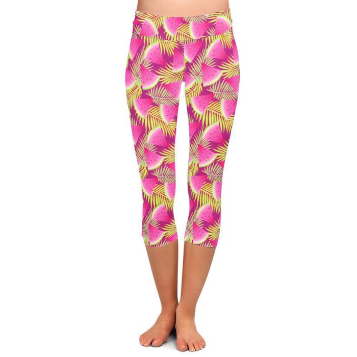 Summer Slice Capri Leggings