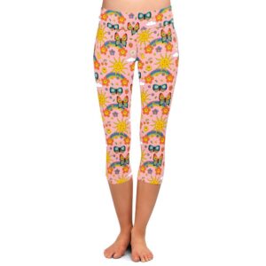 Sunshine & Rainbows Capri Leggings