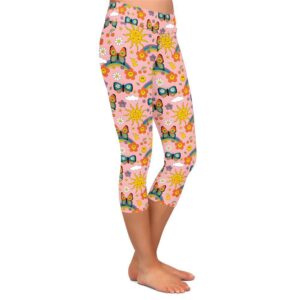 Sunshine & Rainbows Capri Leggings