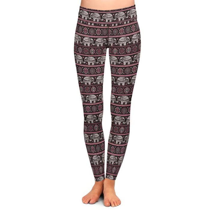 Tribal Elephant Leggings