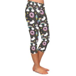 Unicorn Delight Capri Leggings
