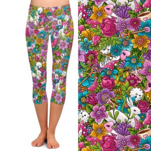 Wonderland Capri Leggings
